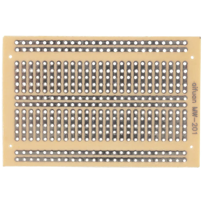 hp9570 small breadboard layout prototyping board tech supply shed