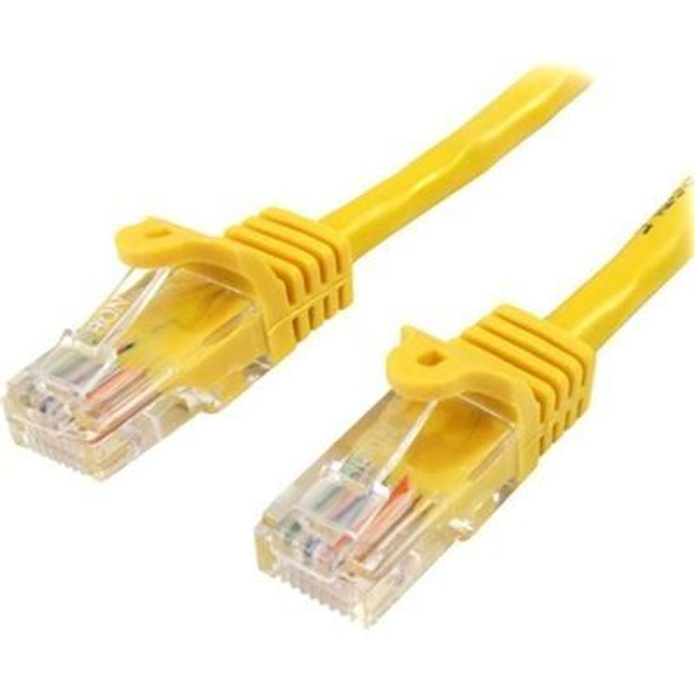 Patch Lead Cat5e Yellow - 0.5m