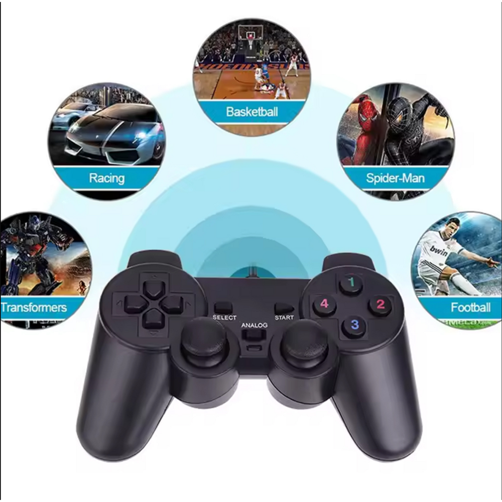 USB Wired Gaming Controller for PC & Laptop – Windows Gamepad