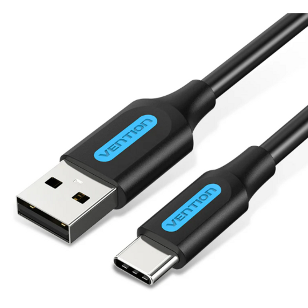 Vention USB 2.0 A Male to C Male 3A Cable 3M Black Default Title