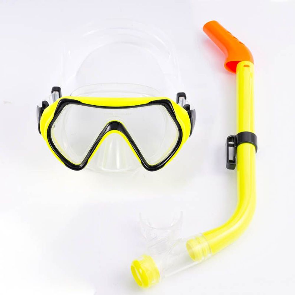 Southern Dolphin Kids Snorkel Set Yellow