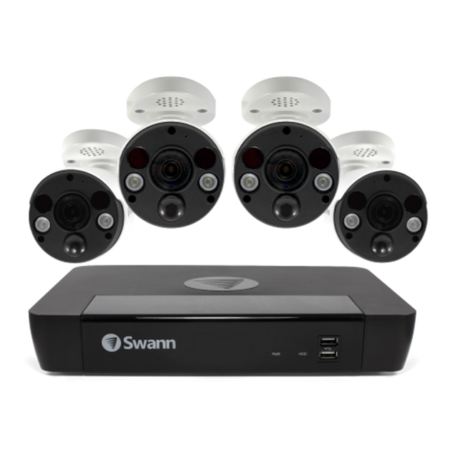 Swann SWNVK-886804FB-AU 4 Camera 8 Channel 4K Ultra HD NVR Security System