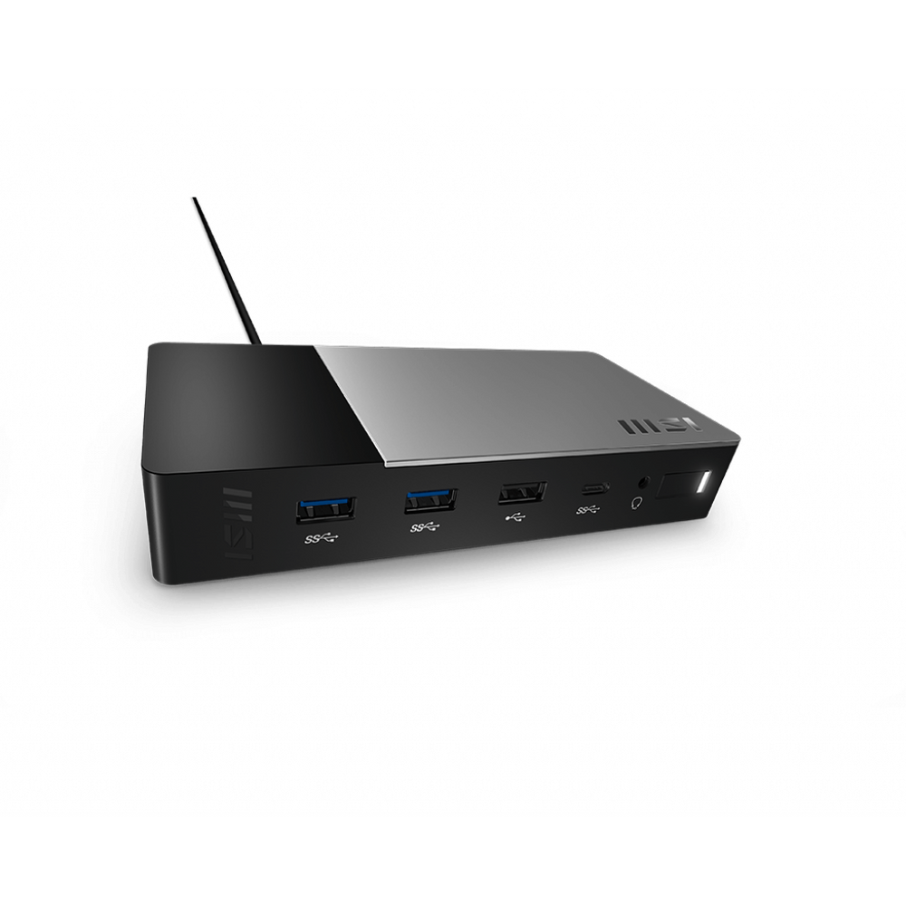 MSI USB-C Docking Station GEN 2 1XUSB2.0 1XRJ45 1XHDMI(4K@60HZ) 1XUSB-C 2XUSB-A 1XDP 1XTYPE-C/DP 1XAudio