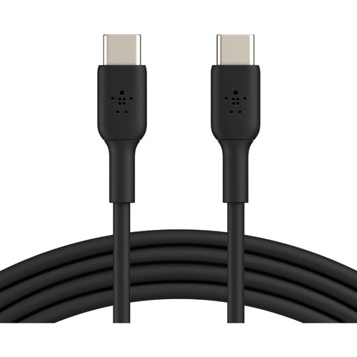 CAB003BT1MBK - Belkin BOOST CHARGE USB-C to USB-C Cable - 1 m USB-C Data Transfer Cable - First End: 1 x USB Type C - Male - Second End: 1 x USB Type C - Male - Black