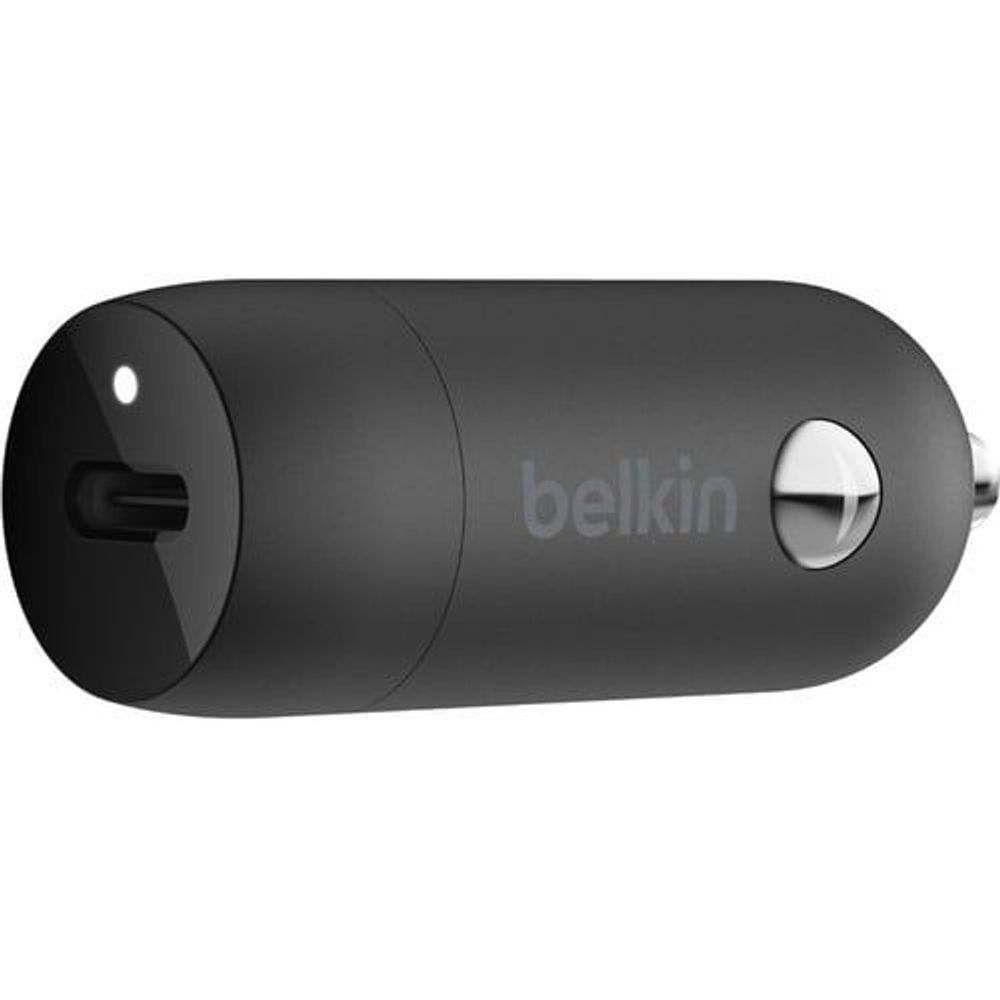 CCA003BTBK - Belkin BOOST CHARGE 20W USB-C PD Car Charger - 20 W - 12 V DC Input