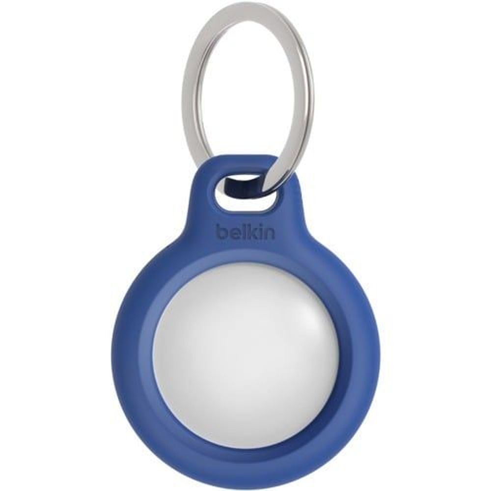 F8W973BTBLU - Belkin Secure Holder with Key Ring for AirTag - Blue