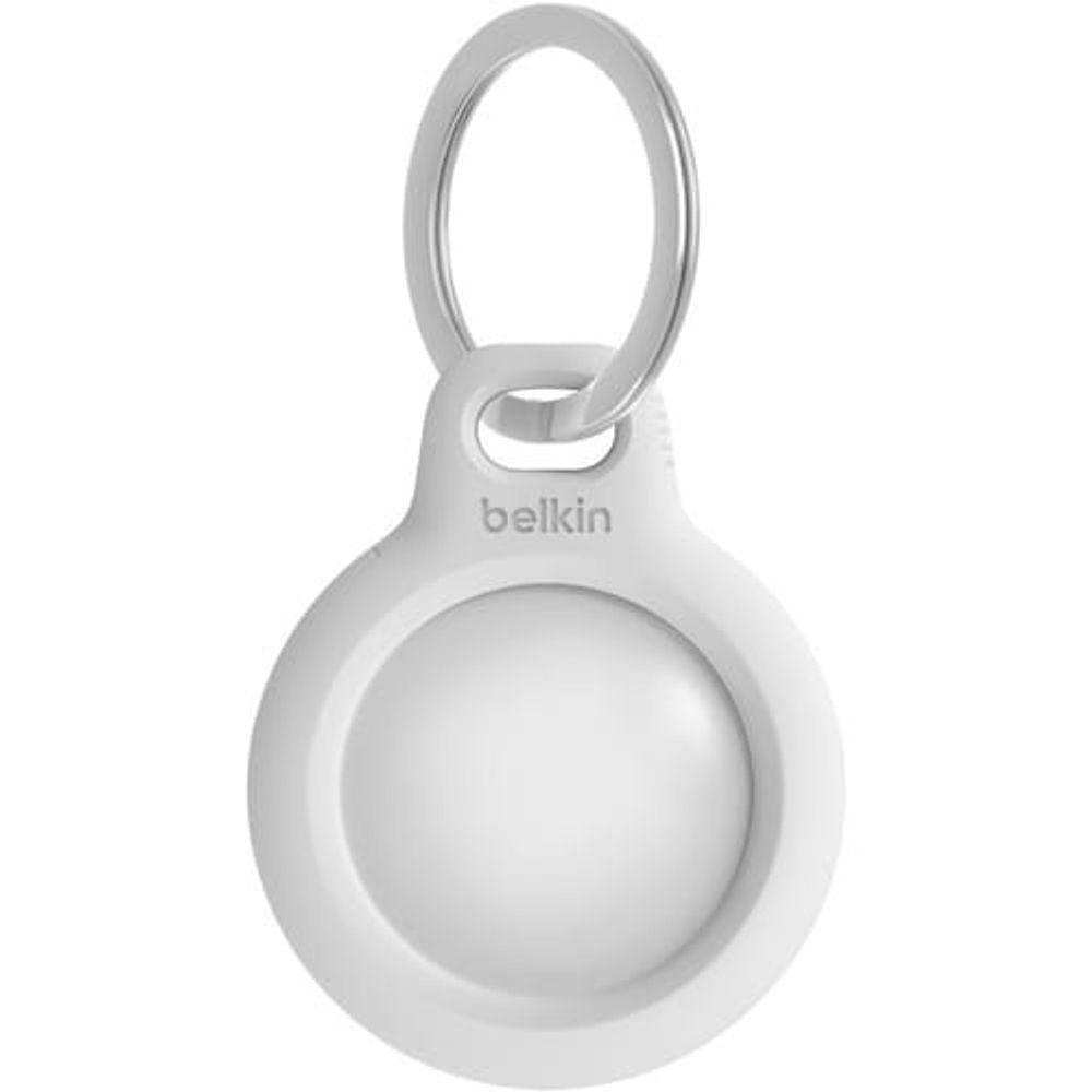 F8W973BTWHT - Belkin Secure Holder with Key Ring for AirTag - White