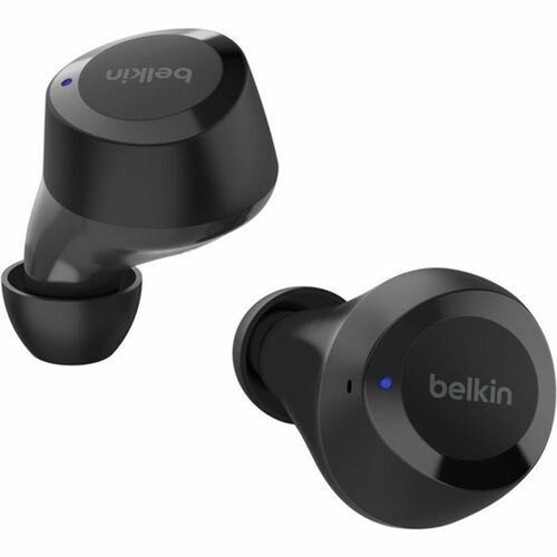 AUC009BTWH - Belkin SoundForm Bolt Wire Earbuds - Mono, Stereo - Wire - Bluetooth - 1000 cm - Earbud - Binaural - In-ear - White