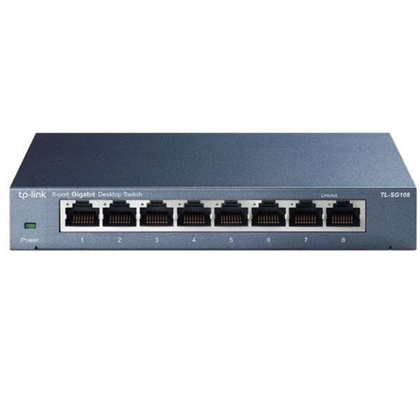 tp-link sg108 8 port gigabit desktop switch tech supply shed