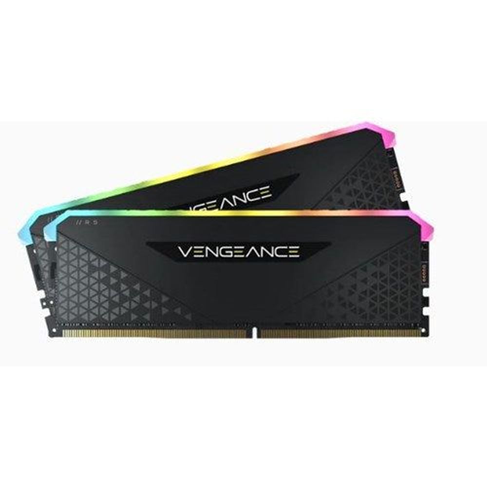 Corsair Vengeance RGB Rs 16GB (2x8GB) 3200MHz DDR4 Black