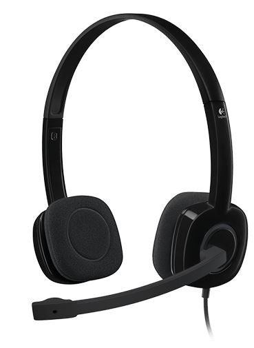 logitech h151 stereo headset tech supply shed