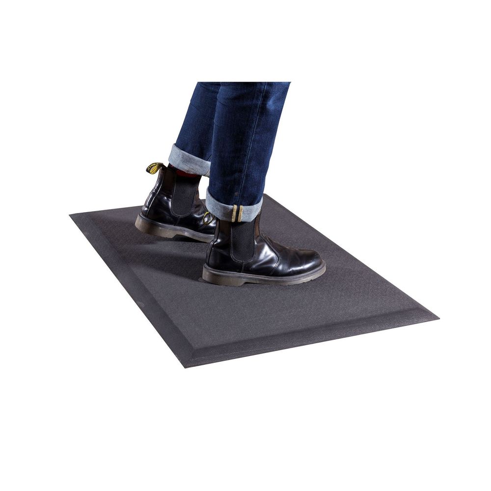 BRATECK Ergonomic Anti-Fatigue Standing Mat. Anti-Slip Surface.