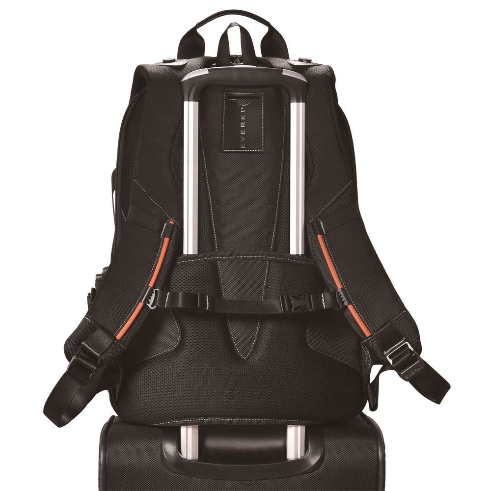 EVERKI EKP133B Concept 2 Laptop Backpack. Up to 17.3''. Checkpoint friendly design, Shell-protected sunglass case,