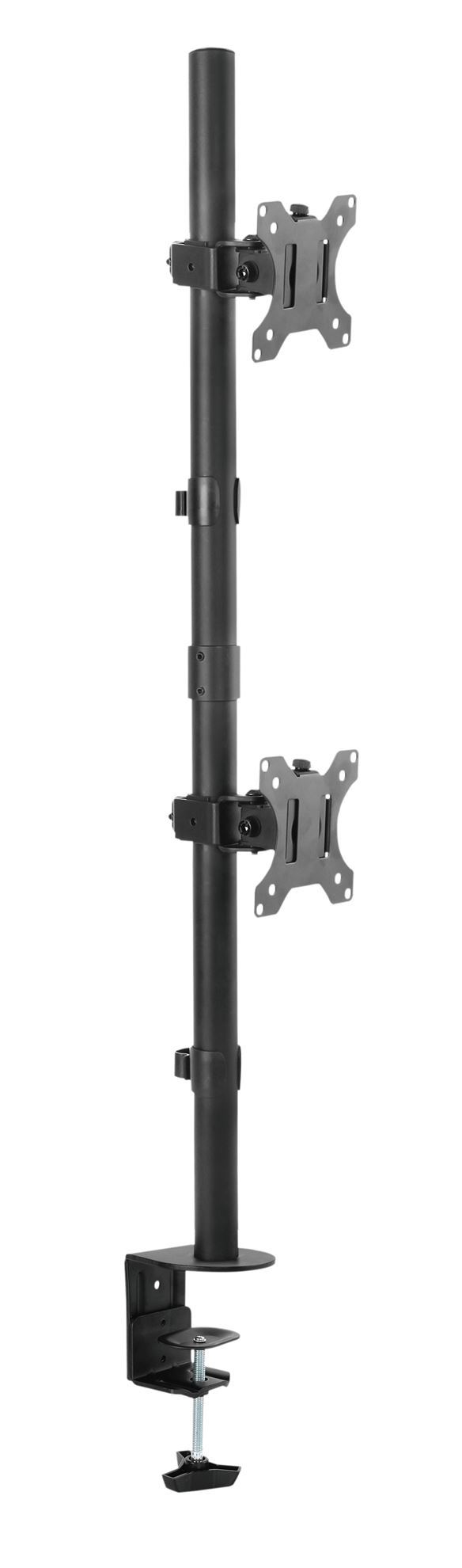 BRATECK 13"-32" Dual Vertical Articulating Monitor Stand. Max Load 8kgs per Monitor. Rotate, Tilt & Swivel.