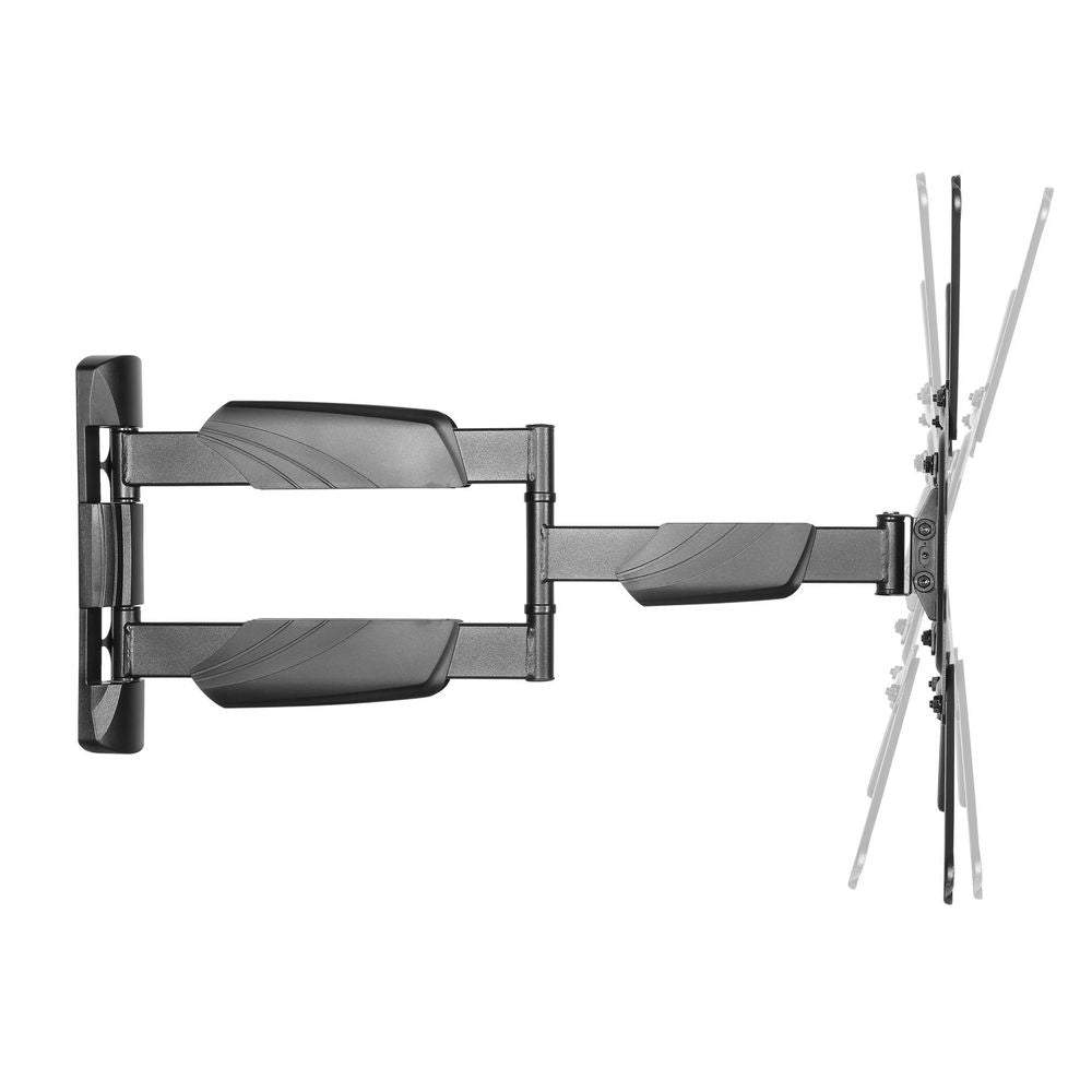 BRATECK 23''-55'' Full motion TV wall mount bracket. Extend, tilt and swivel. VESA Support up to: 400x400