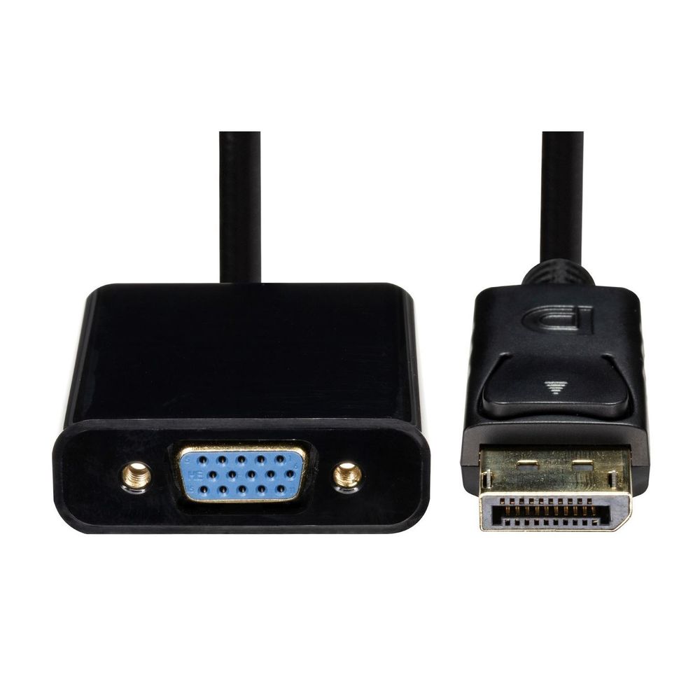 DYNAMIX 0.2m DisplayPort to VGA Female Cable Adapter.