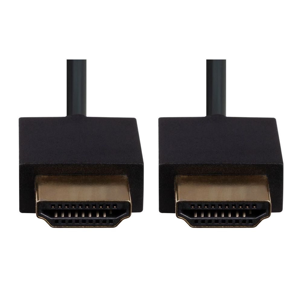 DYNAMIX 2M HDMI BLACK Nano High Speed With Ethernet Cable. Designed