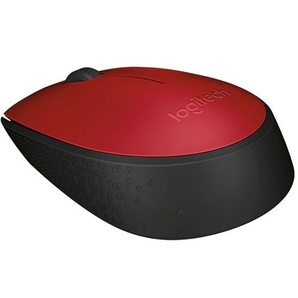 Logitech M171 USB Wireless Mouse - Red