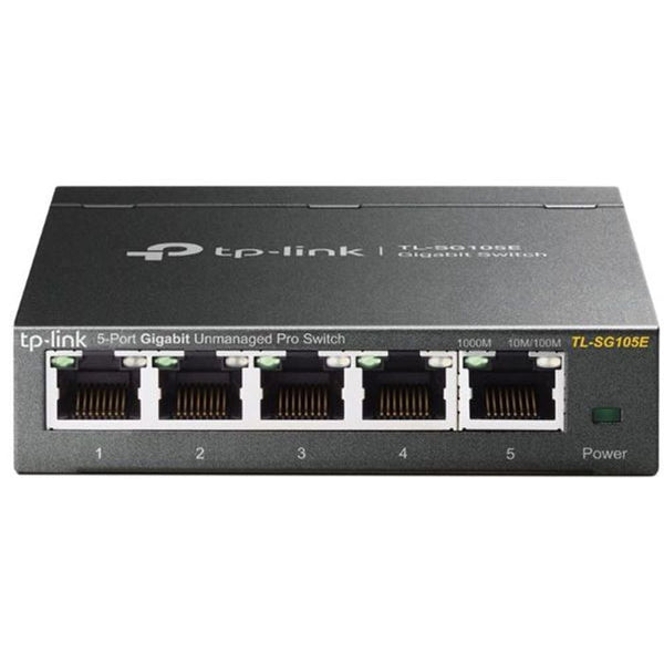 tp-link tl-sg105e 5 port gigabit easy smart switch tech supply shed