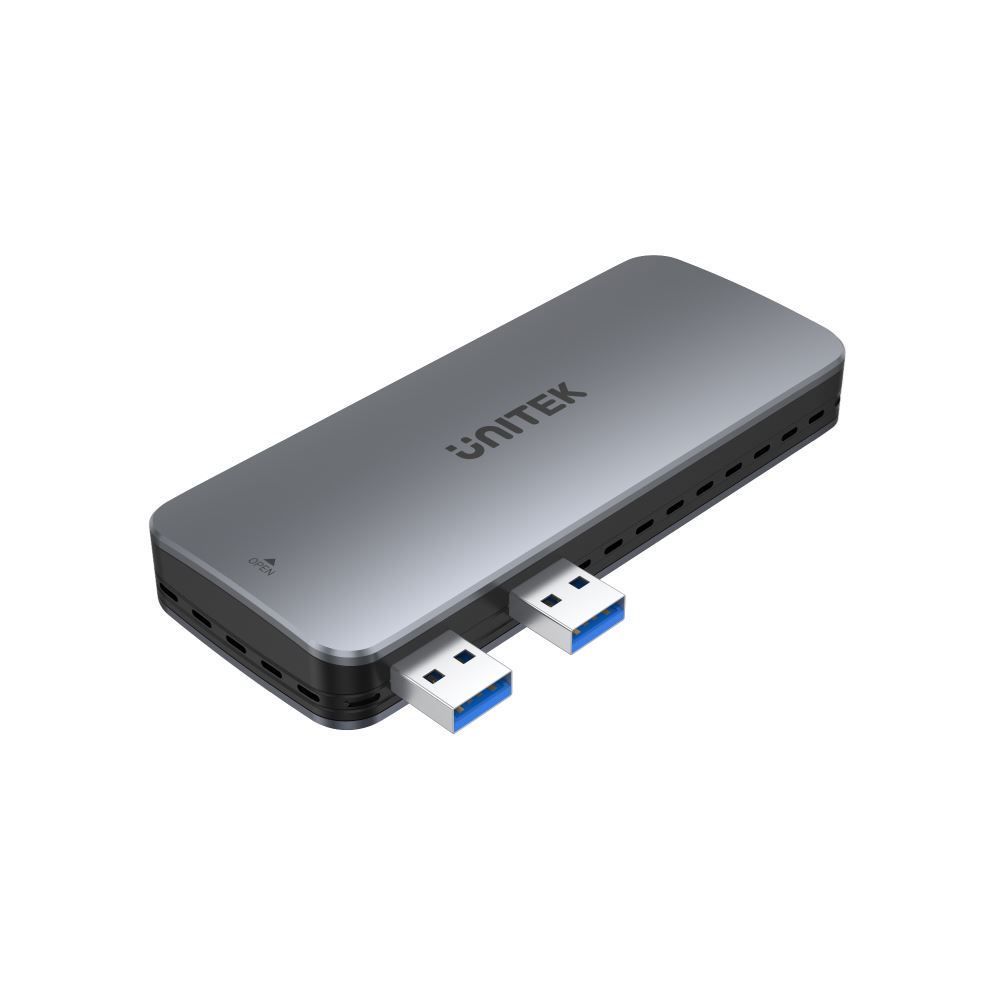 UNITEK PS5 External Storage. Dual USB-A 10G To M.2 PCIe/NVMe