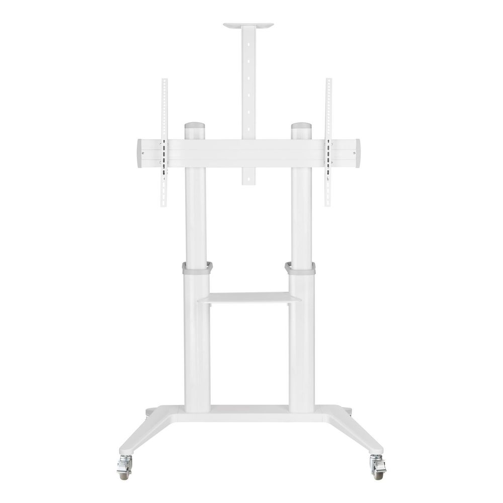 BRATECK 70"-120" Large Screen Ultra-strong Mobile TV Cart. Max Load 140Kgs. VESA support up to 1000x600