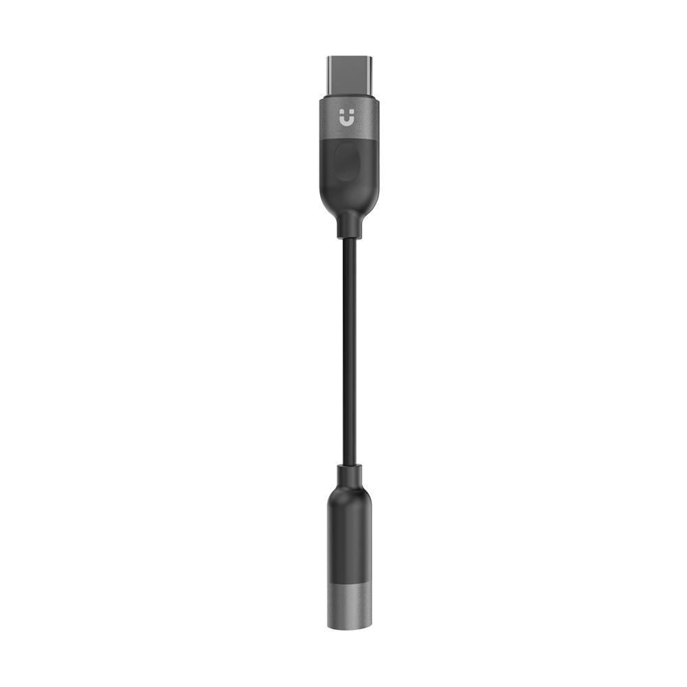 UNITEK_USB-C_to_3.5mm_AUX_Headphone_Jack_Adapter._Digital_to_Analog_Converter._Supports_Music_&_Calls._Play_Audio_from_your_USB-C_Smartphone,_Tablet,_or_Heaphones._110mm_Cable_Length._Black_Colour. 1491