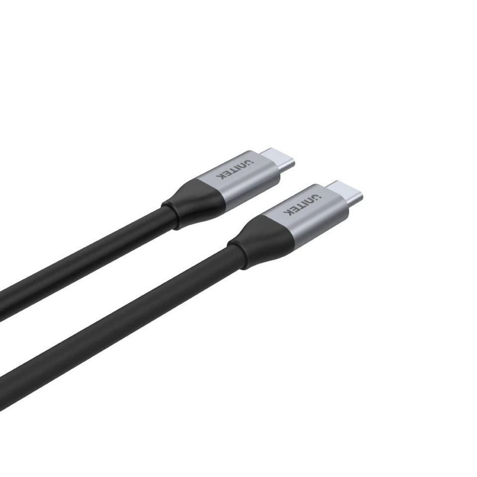 UNITEK_2m_USB-C_to_USB-C_3.1_Gen1_Cable_for_Syncing_&_Charging._Supports_up_to_100W_USB_PD._Supports_up_to_4K@60Hz._Up_to_5Gbps_Space_Grey_&_Black_Colour. 291