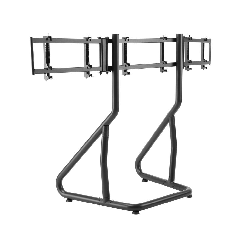 BRATECK LRS01-SR02 Gaming Height Adjustable Triple Monitor Stand Designed for LRS01-BS