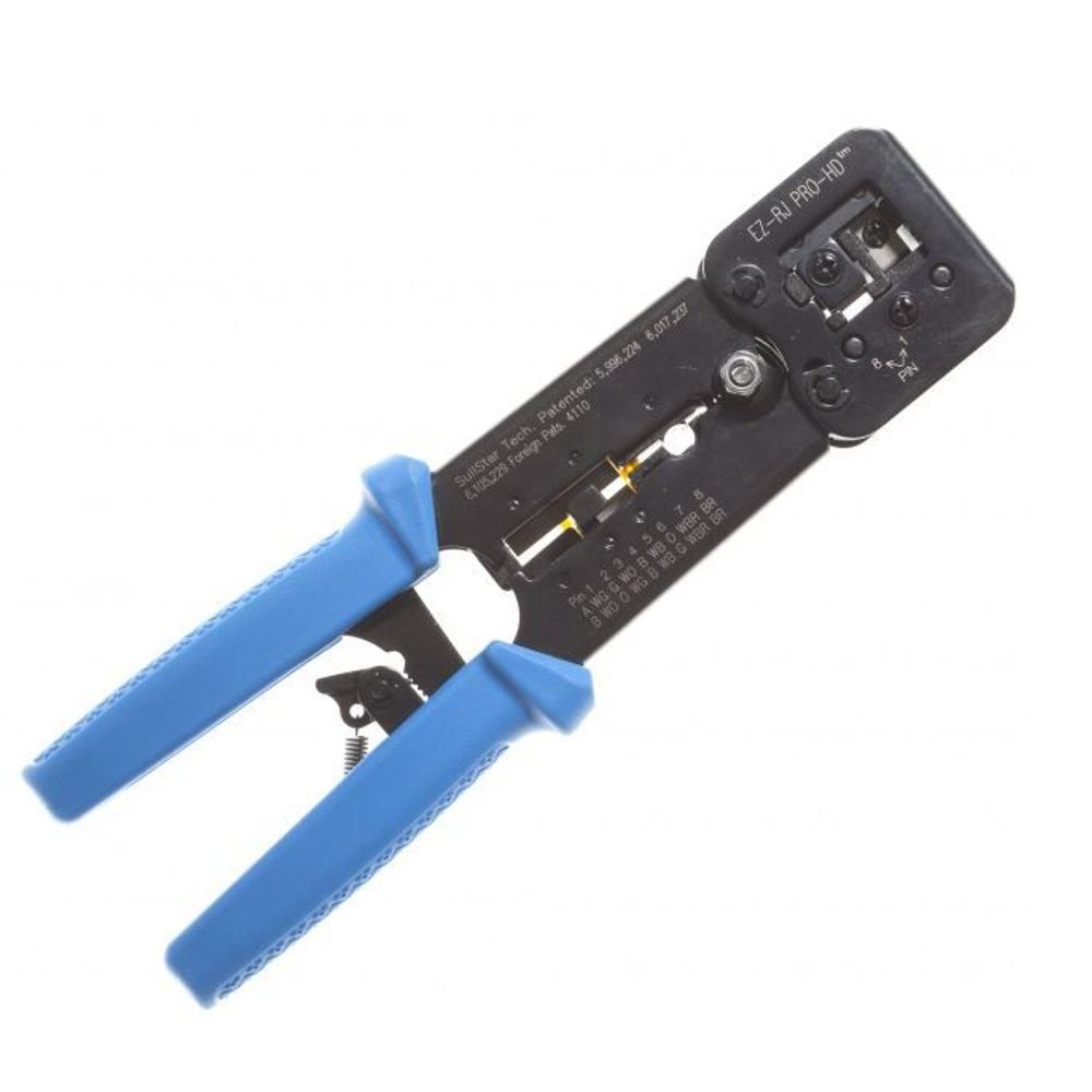 PLATINUM TOOLS EZ-RJPRO Crimp Tool. Easy install crimp tool for