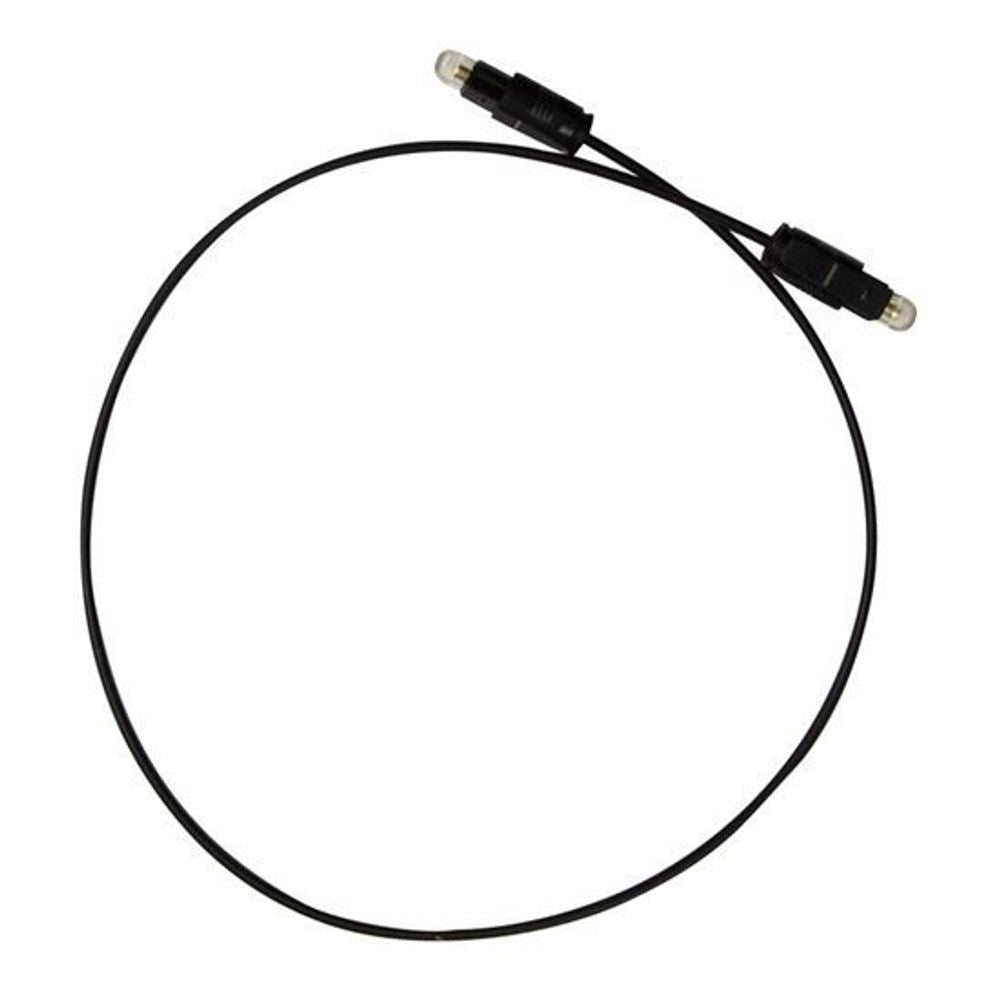 DYNAMIX 0.5m Toslink Slimline Audio Optic Cable. OD: 2.2mm