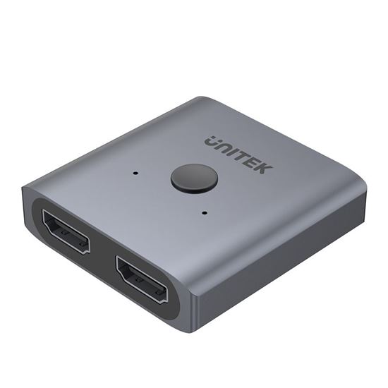 UNITEK_4K_HDMI_2.0_Bi-directional_Switch_with_Two-way_usage:_2_In_1_Out_/_1_In_2_Out._Aluminium_housing._Supports_up_to_4K@60Hz_Ultra-HD._LED_Indicator._Plug_&_Play. 1938