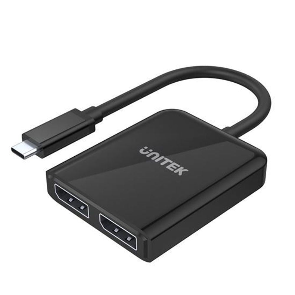UNITEK USB-C to Dual HDMI 4K Adapter with MST. 4K@60Hz HDMI 2.0a