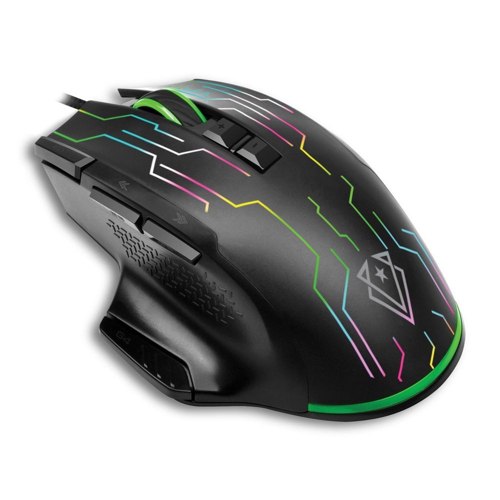 VERTUX_Stellar_Tracking_9_Button_Wired_Gaming_Mouse_with_Programmable_Buttons._1000/1500/_2000/3000/5000/10000dpi._Ergonomic_Design,_RGB_Backlight._Black_Colour. 379