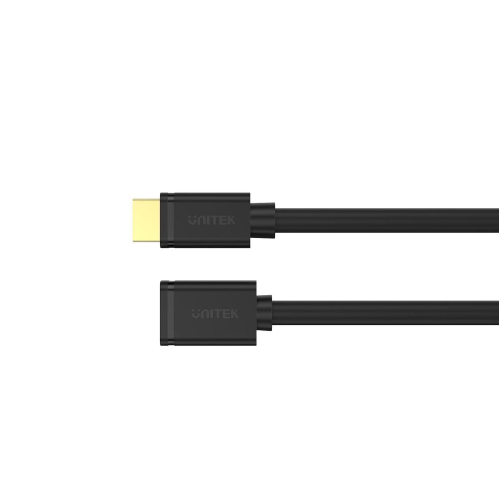 UNITEK 2M HDMI 2.0 Extension Male to HDMI Female Cable.