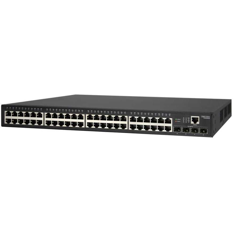 EDGECORE 48 Gigabit PoE+ & 4 SFP Ports Managed L2+ Switch.