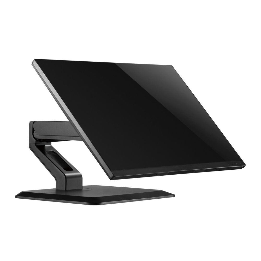 BRATECK 17'' -32'' Single Screen Articulating Monitor Stand. Free-Tilting Design, Rotary Base 360 Rotary VESA Plate