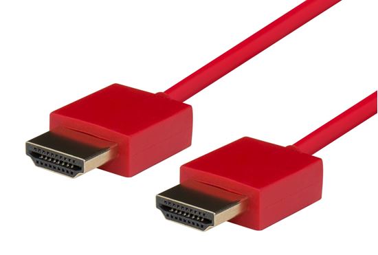 DYNAMIX_2M_HDMI_RED_Nano_High_Speed_With_Ethernet_Cable._Designed_for_UHD_Display_up_to_4K2K@60Hz._Slimline_Robust_Cable._Supports_CEC_2.0,_3D,_&_ARC._Supports_Up_to_32_Audio_Channels. 775