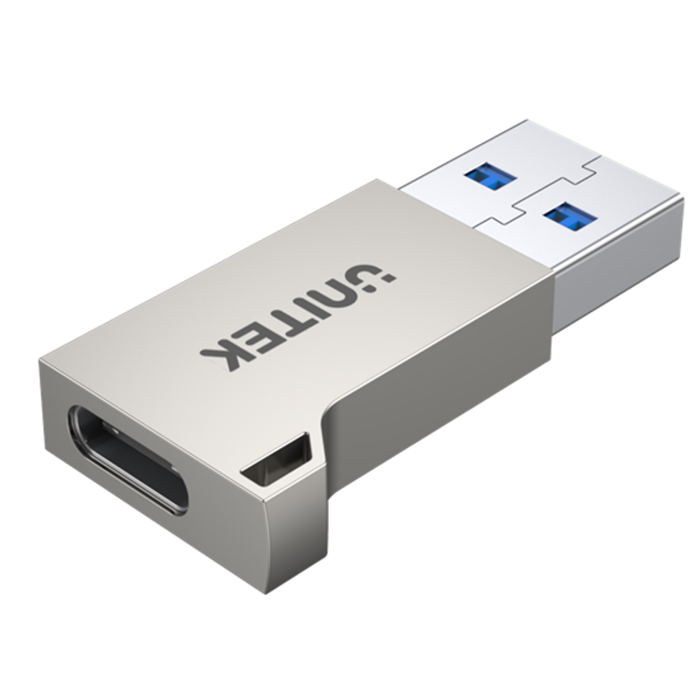 UNITEK USB-A Male to USB-C Female Ultra-Tiny Adaptor with Easy