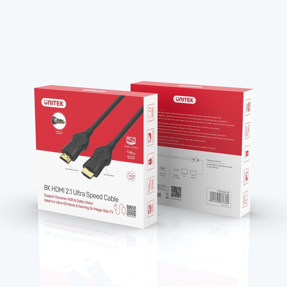 UNITEK_1m_HDMI_2.1_Ultra_High_Speed_Cable._Supports_8K_60Hz_and_4K_120Hz_resolution,_48Gbps_high-speed_Bandwidth._Supports_Dynamic_HDR._Gold_Plated_Connectors._Backwards_Compatible._Black 254