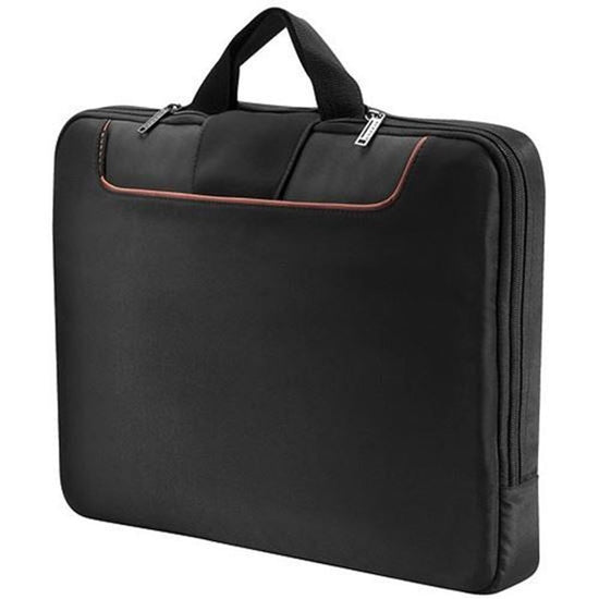 EVERKI_Commute_Laptop_Sleeve_18.4''._Advanced_Memory_Foam_for_Added_Protection._Soft_Anti-scratch_Inner_Lining._Front_Stash_Pocket._Stow-away_Carrying_Handles._Lifetime_Warranty._Black_Colour.