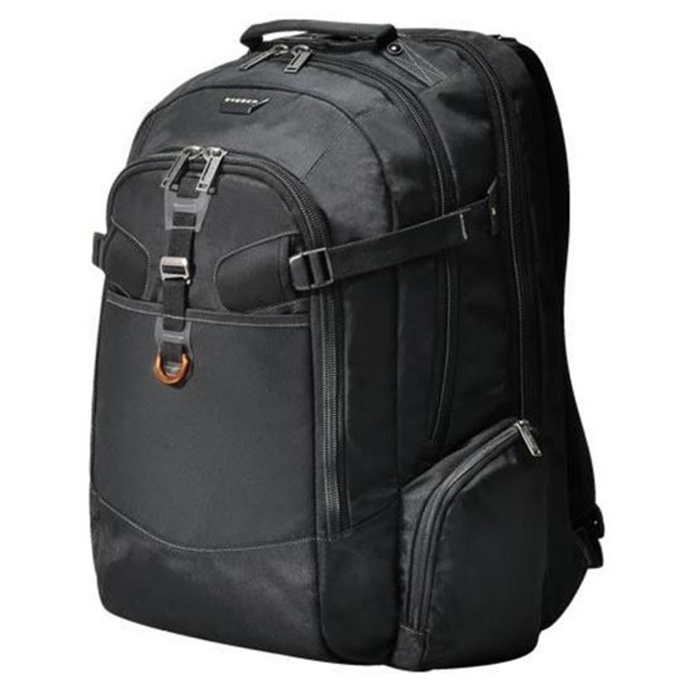 EKP120 EVERKI Titan 18.4" Business Travel Friendly Laptop Backpack. Checkpoint friendly design, with water resistant