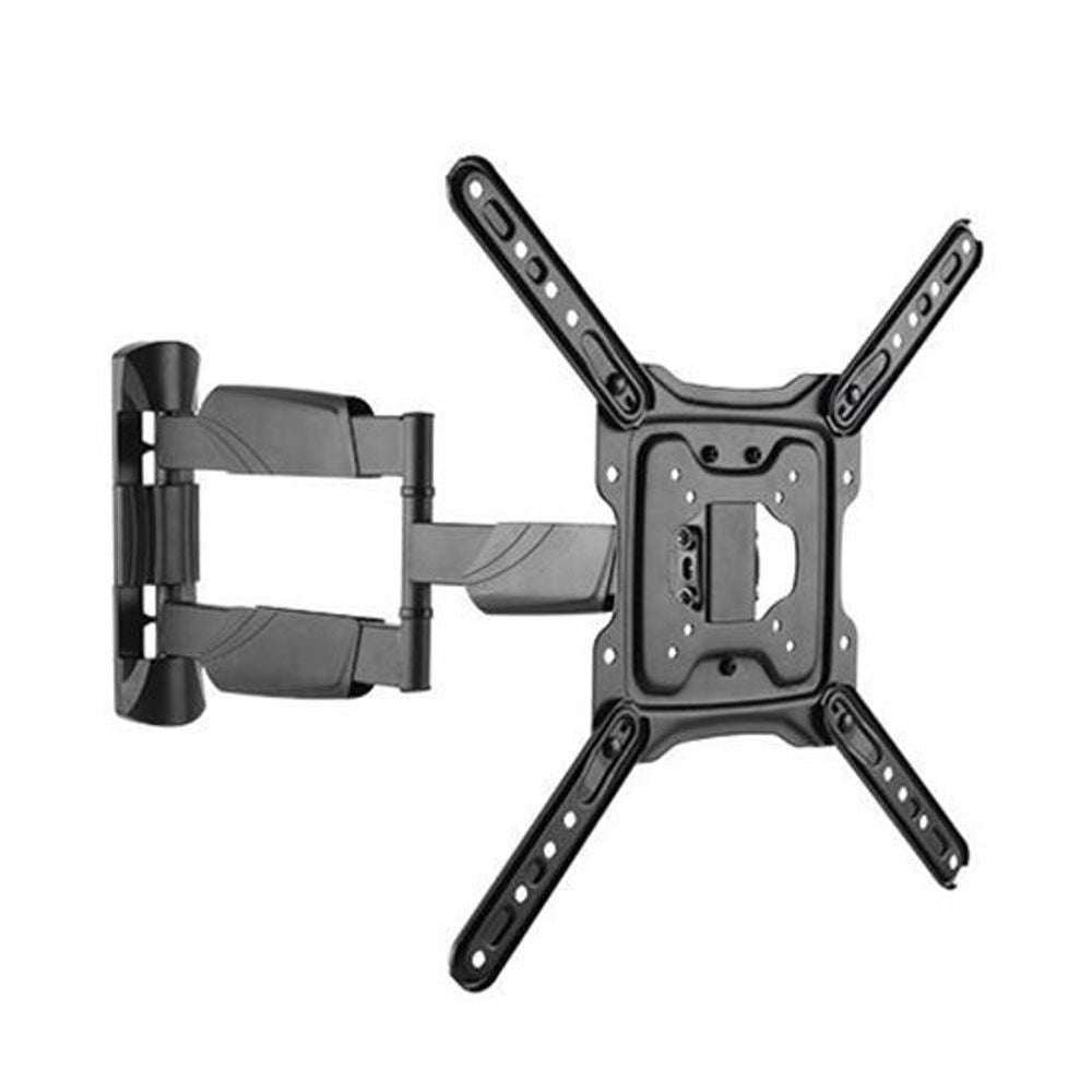 BRATECK 23''-55'' Full motion TV wall mount bracket. Extend, tilt and swivel. VESA Support up to: 400x400