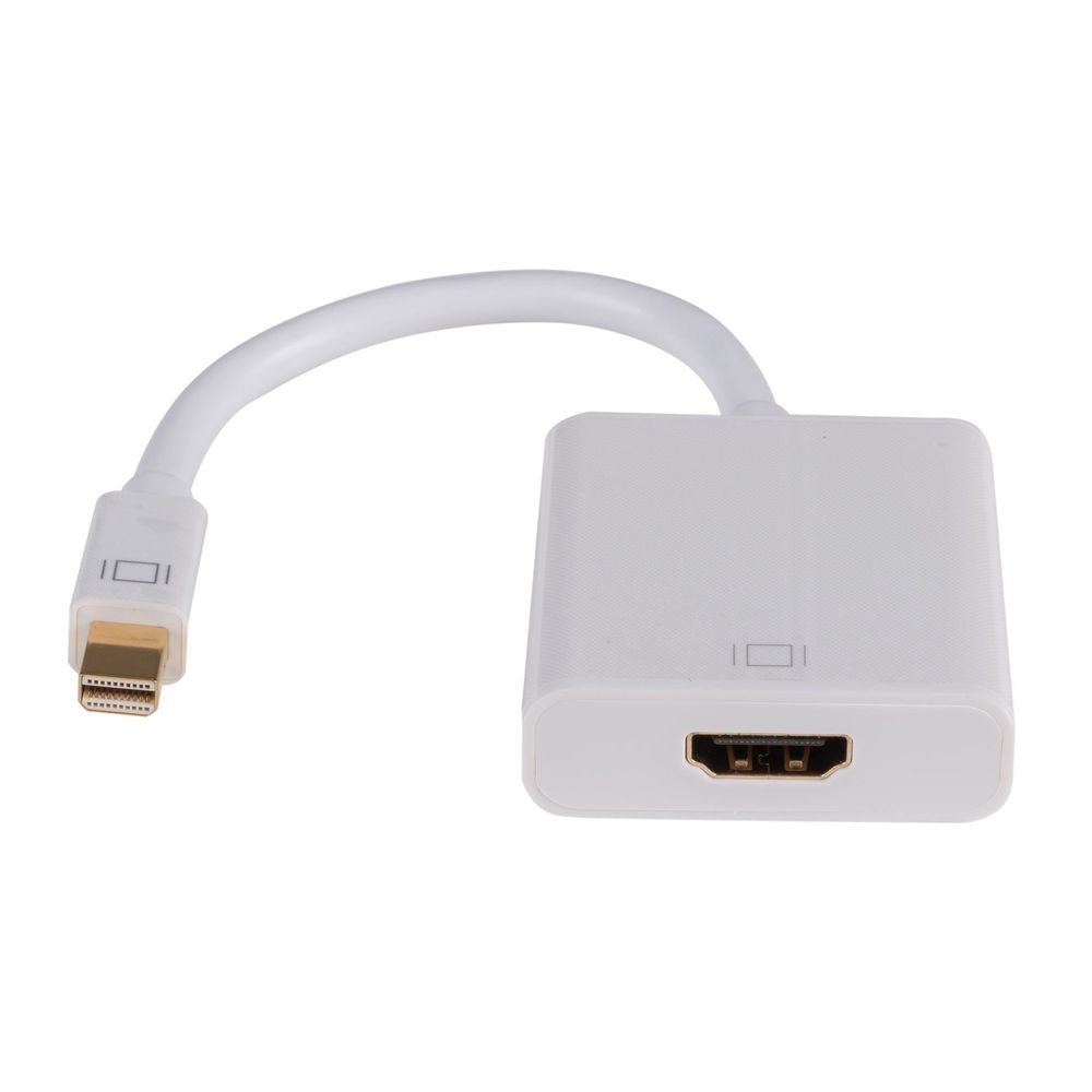 DYNAMIX 0.2m Mini DisplayPort to HDMI Passive Cable Convertor.