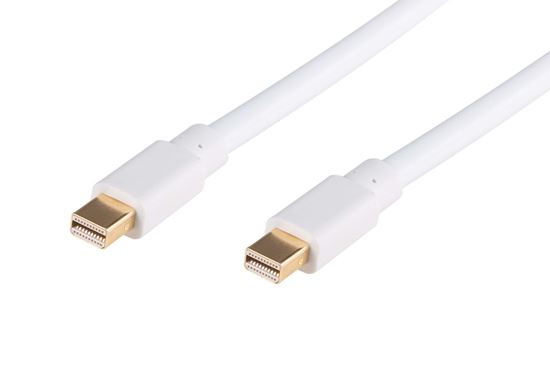 DYNAMIX_3M_Mini_DisplayPort_Male_to_Mini_DisplayPort_Male_Cable._Max_Res:_4K@60Hz._Colour_White. 960