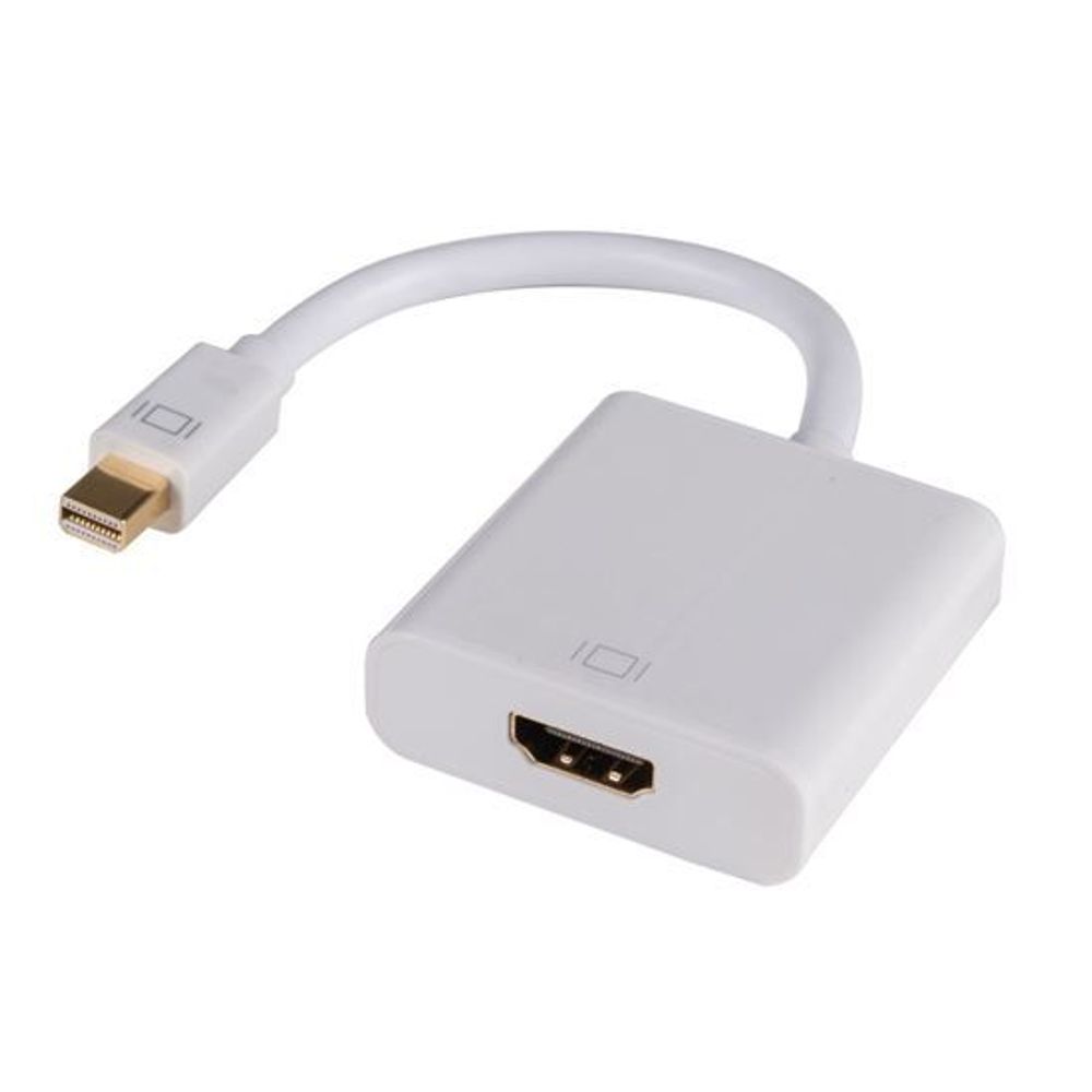 DYNAMIX 0.2m Mini DisplayPort to HDMI Passive Cable Convertor.