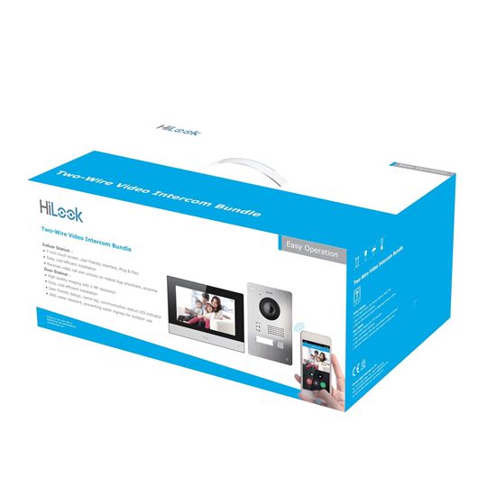 HiLook HA-KIT-P2  Intercom Kit with 7" Colour LCD Touch Screen & 1080P 2MP IP65