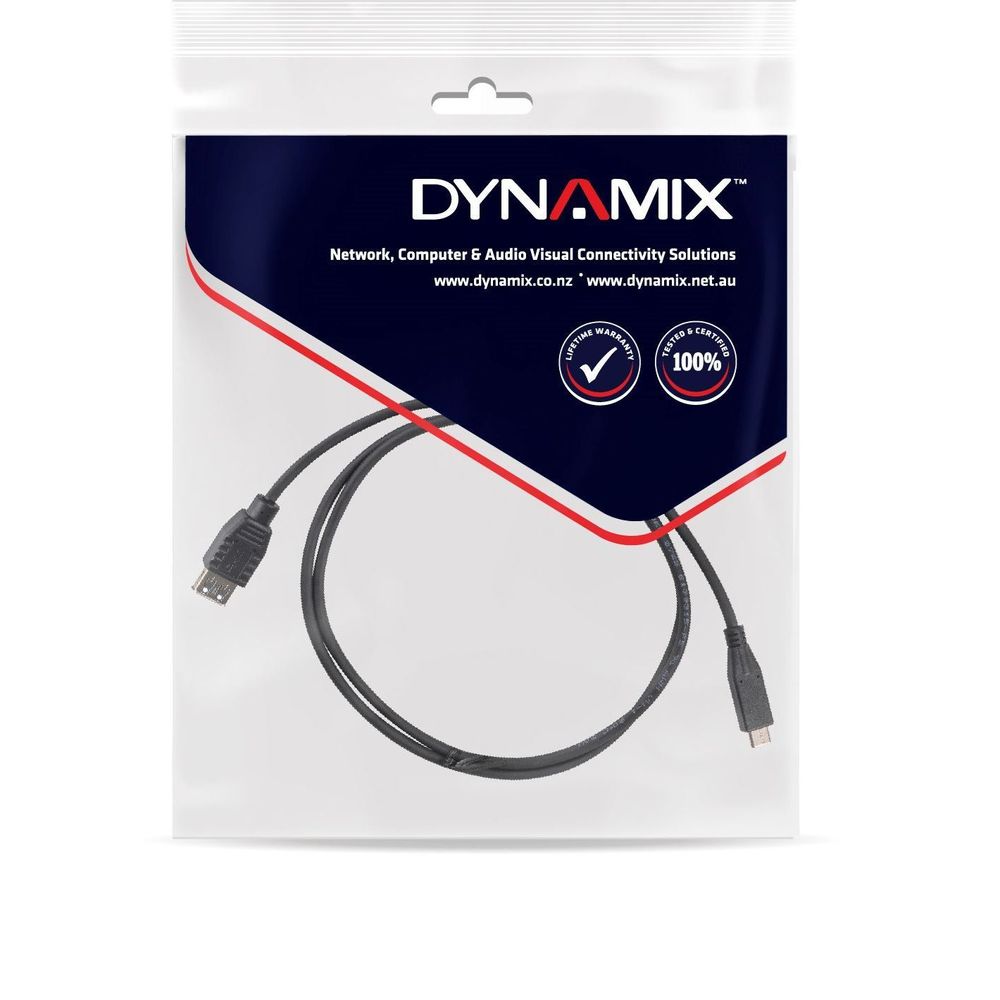 DYNAMIX_0.2M,_USB_3.1_USB-C_Male_to_USB-A_Female_Cable._Black_Colour. 1149