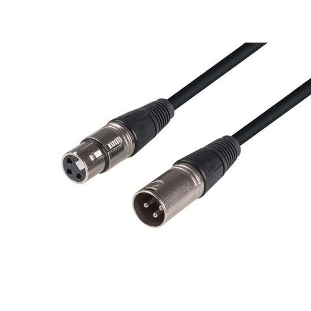 DYNAMIX 15m XLR 3-Pin Male to Female Balanced Audio Cable