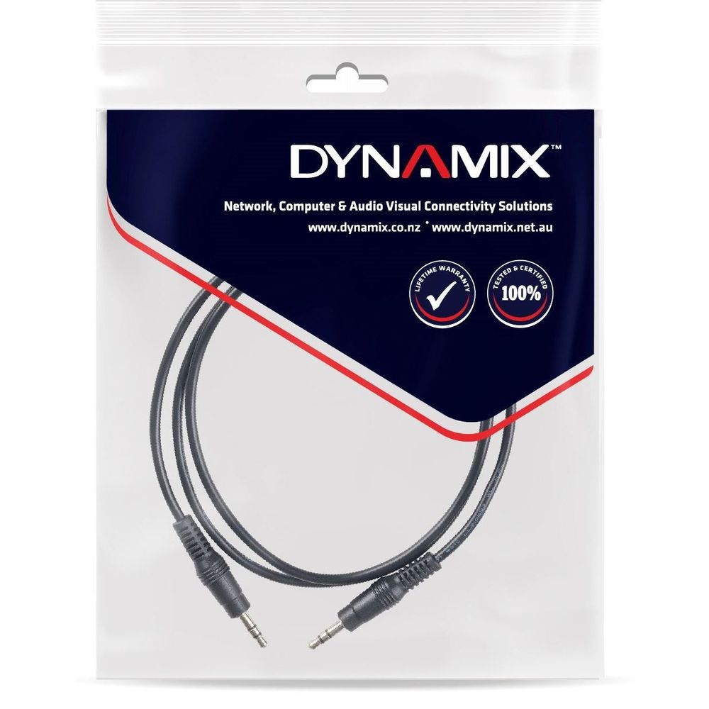 DYNAMIX_0.3M_Stereo_3.5mm_Plug_Male_to_Male_Cable 498