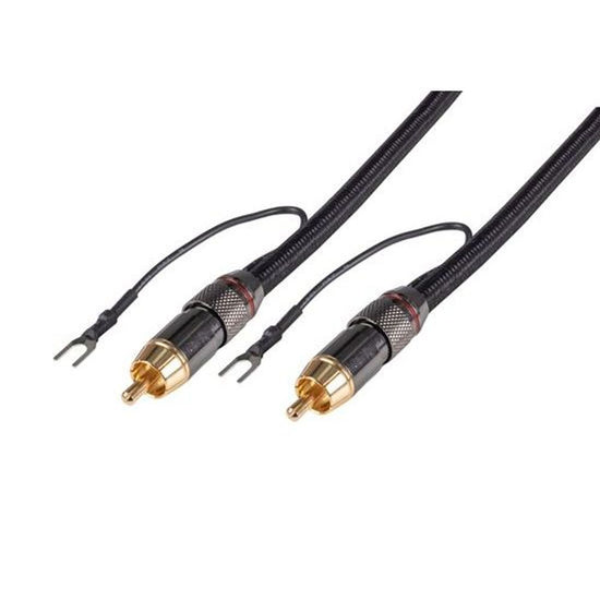 2 metre 3.5mm Stereo Jack to RED & WHITE RCA Phono Cable Audio Aux Music  Lead 2m